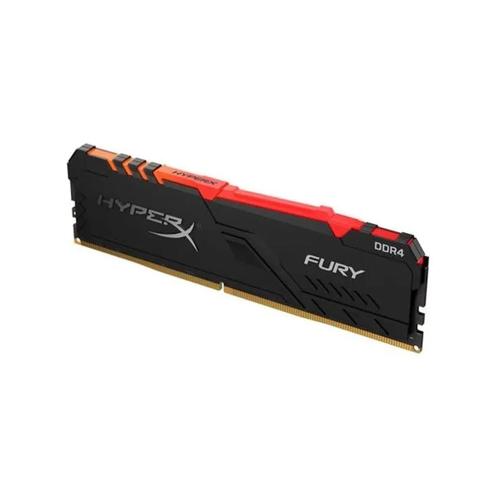 HYPERX Fury RGB 16GB ( 16GBx1 ) 3600MHz DDR4 RAM ( Black ) - Byte Baazar