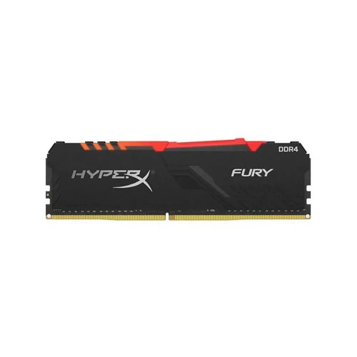 HYPERX Fury RGB 16GB ( 16GBx1 ) 3600MHz DDR4 RAM ( Black ) - Byte Baazar