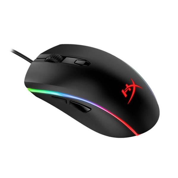 HYPERX Pulsefire Surge Wired Ergonomic Gaming Mouse ( 4P5Q1AA ) ( 16000DPI / 6 Macro Buttons ) ( Black ) - Byte Baazar