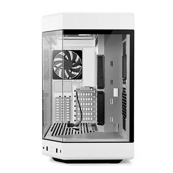 HYTE Y60 ATX Mid Tower Cabinet (White) - Byte Baazar