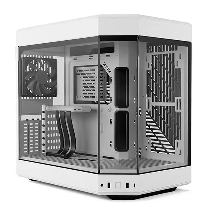 HYTE Y60 ATX Mid Tower Cabinet (White) - Byte Baazar