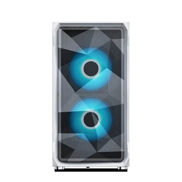 ANT ESPORTS ICE-100 Air Mini Tower Cabinet (White) - Byte Baazar