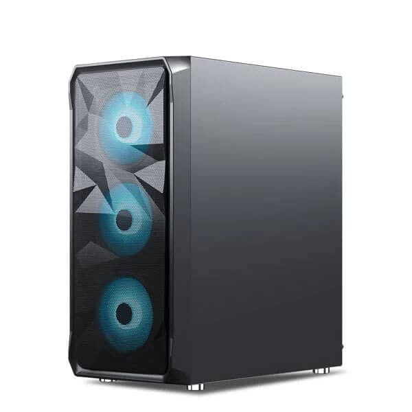 ANT ESPORTS ICE-112 ARGB ATX Mid Tower Cabinet (Black) - Byte Baazar