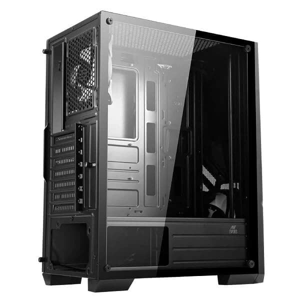 ANT ESPORTS ICE-211TG ARGB ATX Mid Tower Cabinet (Black) - Byte Baazar