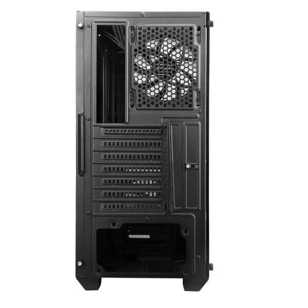 ANT ESPORTS ICE-211TG ARGB ATX Mid Tower Cabinet (Black) - Byte Baazar