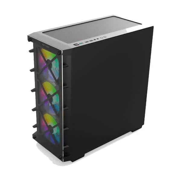 ANT ESPORTS ICE-5000 RGB EATX Mid Tower Cabinet (Black) - Byte Baazar