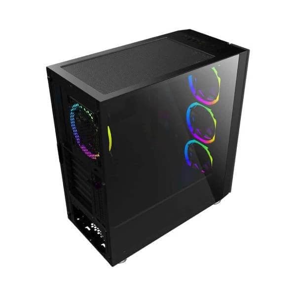 ANT ESPORTS ICE-511 MAX EATX Mid Tower Cabinet (Black) - Byte Baazar