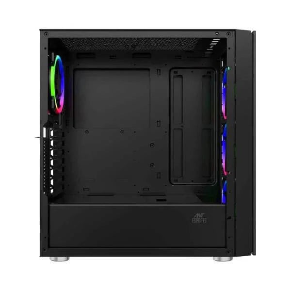 ANT ESPORTS ICE-511 MAX EATX Mid Tower Cabinet (Black) - Byte Baazar