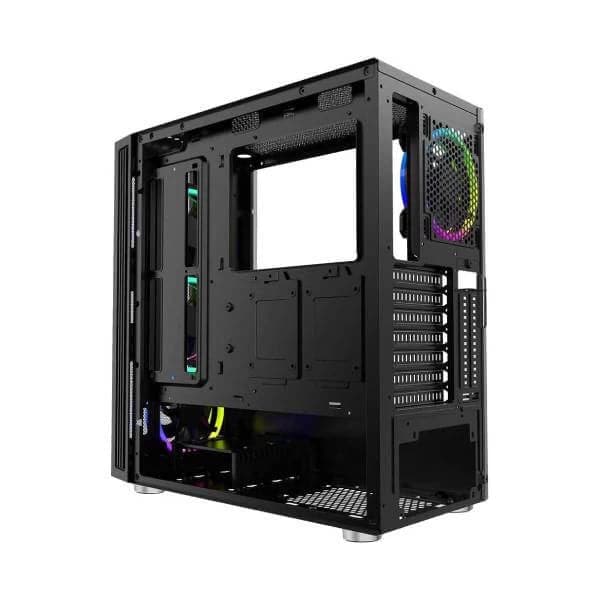 ANT ESPORTS ICE-511 MAX EATX Mid Tower Cabinet (Black) - Byte Baazar