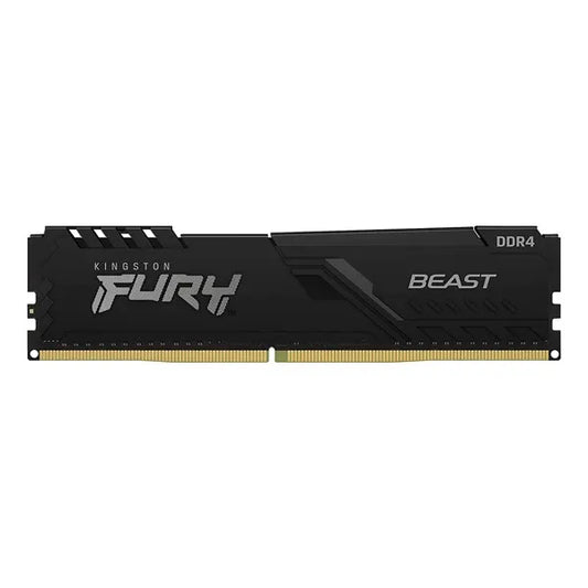 KINGSTON Fury Beast 16GB ( 16GB x 1 ) 3200MHz DDR4 RAM ( Black ) - Byte Baazar