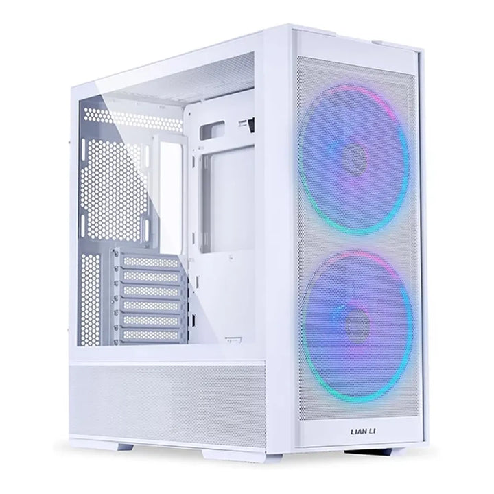 LIAN LI LANCOOL 206 ARGB (ATX) Mid Tower Cabinet (White) - Byte Baazar