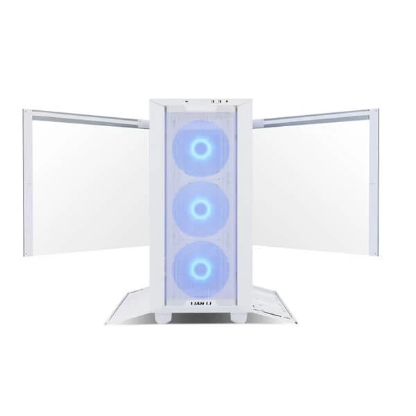 LIAN LI Lancool III RGB EATX Mid Tower Cabinet (White) - Byte Baazar