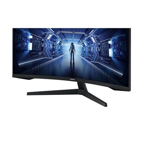 SAMSUNG Odyssey G5 LC34G55TWWWXXL 34 Inch 2K QHD 165Hz VA Panel 1MS AMD Freesync VA Gaming Monitor - Byte Baazar