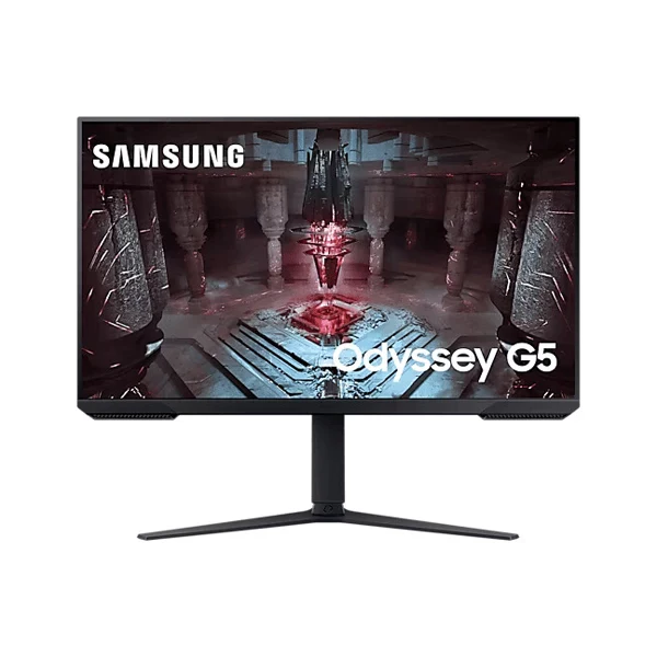 Samsung Odyssey G5 LS27CG510EWXXL 27 Inch 2K QHD 165Hz VA Panel 1MS AMD Freesync Gaming Monitor - Byte Baazar