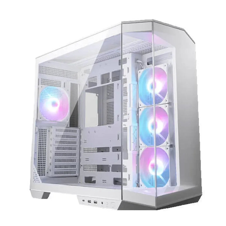 MSI MAG PANO 100R PZ ATX Mid Tower Cabinet (White) - Byte Baazar