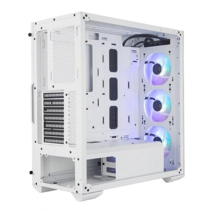 COOLER MASTER Masterbox TD500 Mesh EATX Mid Tower Cabinet (White) - Byte Baazar