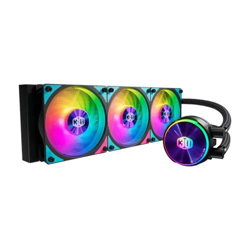 COOLER MASTER MasterLiquid PL360 Flux 30th Anniversary Edition 360mm CPU Liquid Cooler - Byte Baazar