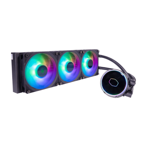 COOLER MASTER MasterLiquid PL360 Flux ARGB 360mm CPU Liquid Cooler - Byte Baazar