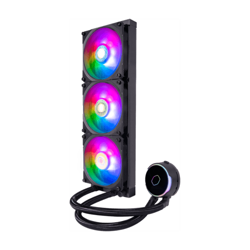 COOLER MASTER MasterLiquid PL360 Flux ARGB 360mm CPU Liquid Cooler - Byte Baazar