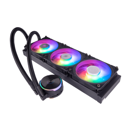 COOLER MASTER MasterLiquid PL360 Flux ARGB 360mm CPU Liquid Cooler - Byte Baazar