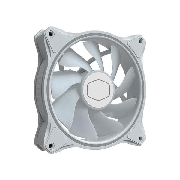 COOLER MASTER MasterFan MF120 Halo ARGB Cabinet Fan (White) (Triple Pack) - Byte Baazar