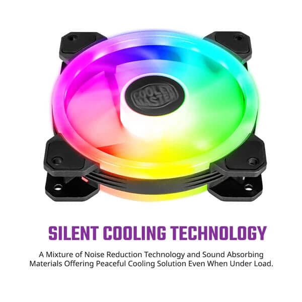 COOLER MASTER MasterFan MF120 S3 ARGB Case Fan (Single Pack) - Byte Baazar