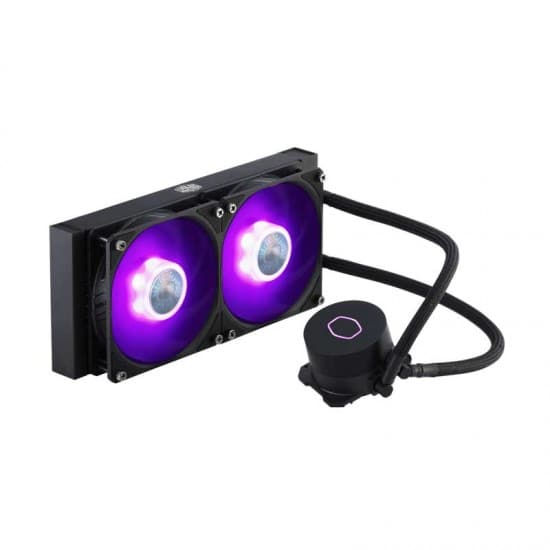 COOLER MASTER ML240L RGB V2 240mm CPU Liquid Cooler (Black) - Byte Baazar