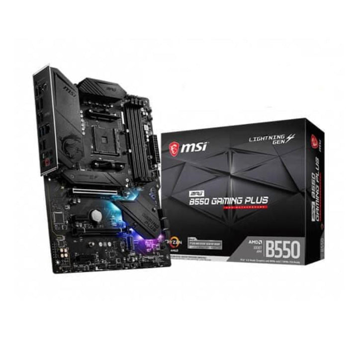 MSI MPG B550 Gaming Plus AM4 DDR4 AMD Motherboard - Byte Baazar