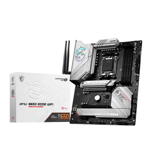 MSI MPG B650 Edge Wifi DDR5 AMD Motherboard - Byte Baazar