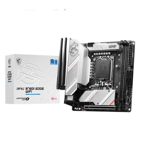 MSI MPG B760I Edge Wifi DDR5 Intel Motherboard - Byte Baazar