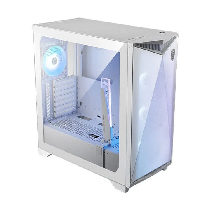 MSI MPG Gungnir 300R Airflow ARGB EATX Mid Tower Cabinet (White) - Byte Baazar