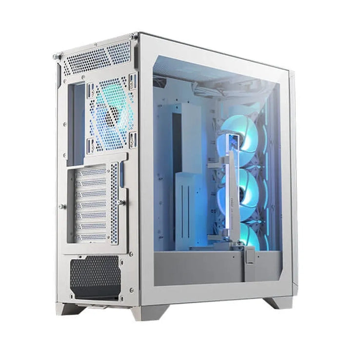 MSI MPG Gungnir 300R Airflow ARGB EATX Mid Tower Cabinet (White) - Byte Baazar