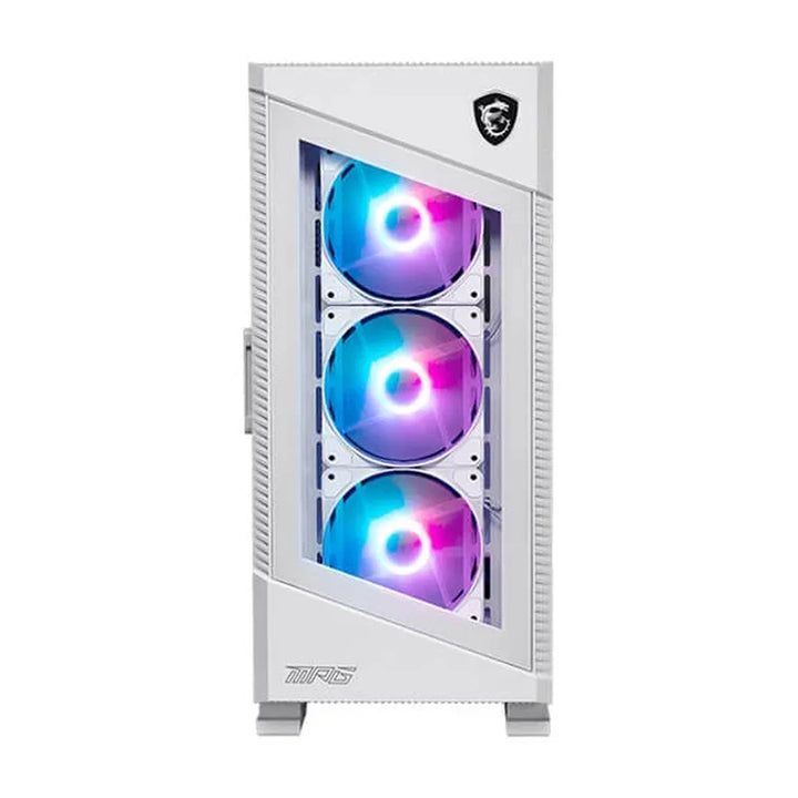 MSI MPG Velox 100R ATX Mid Tower Cabinet (White) - Byte Baazar