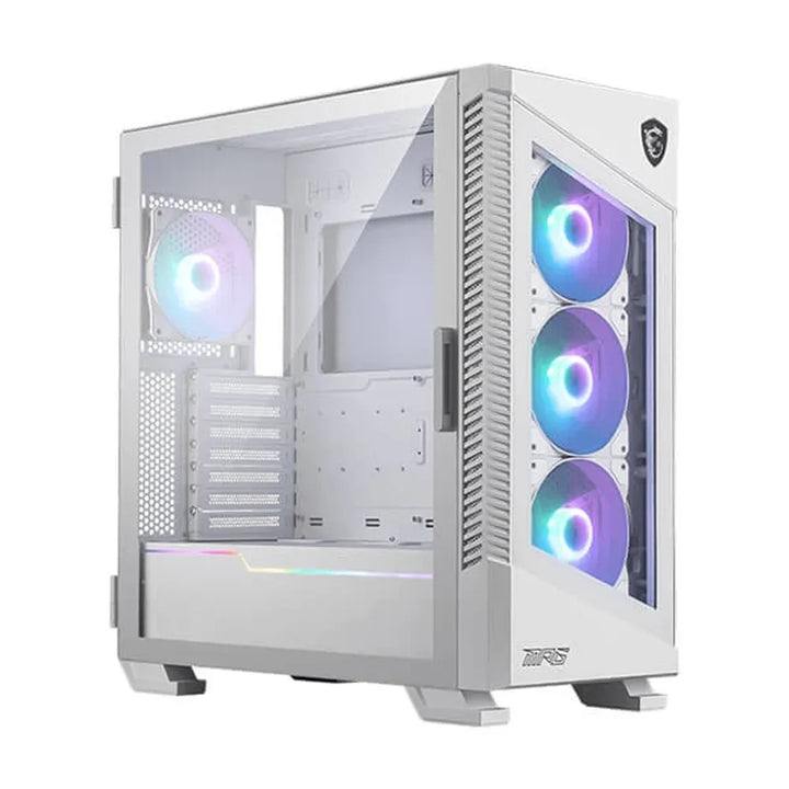 MSI MPG Velox 100R ATX Mid Tower Cabinet (White) - Byte Baazar