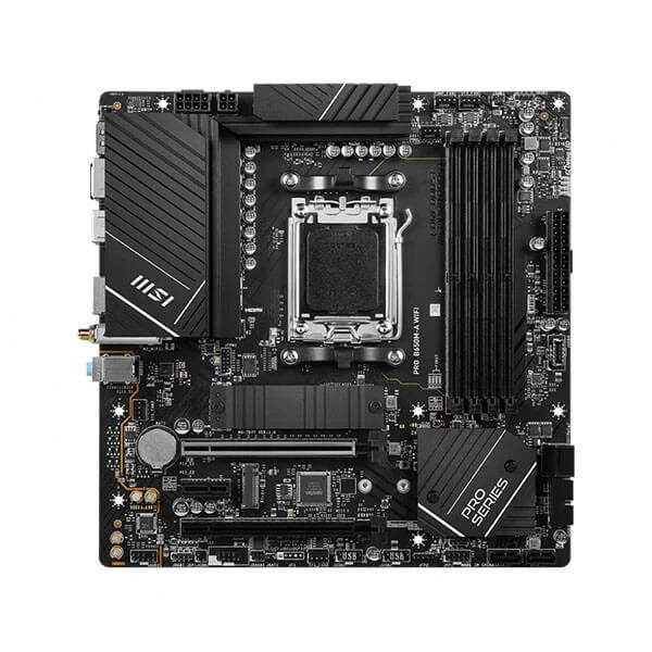 MSi Pro B650M-A Wifi DDR5 AMD Motherboard - Byte Baazar