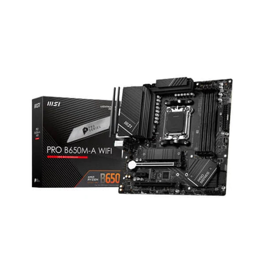 MSi Pro B650M-A Wifi DDR5 AMD Motherboard - Byte Baazar