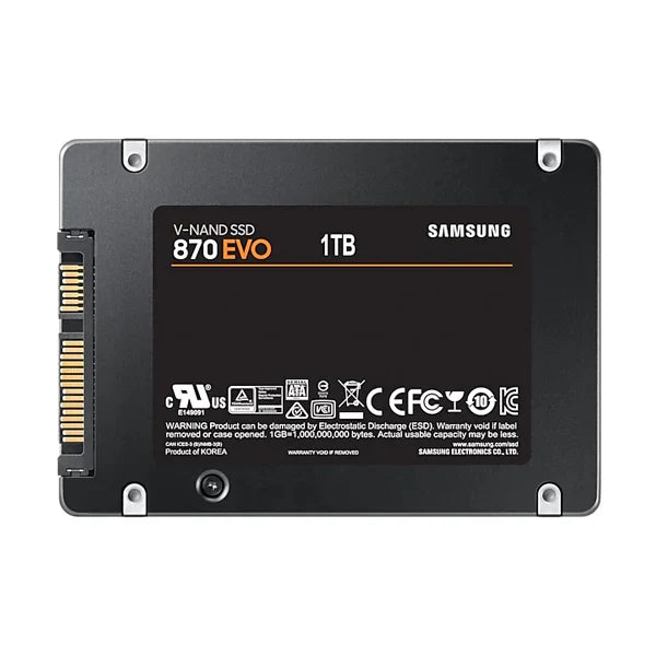 SAMSUNG 870 Evo 1TB 2.5 SATA SATA 3 Internal Solid State Drive (SSD) - Byte Baazar