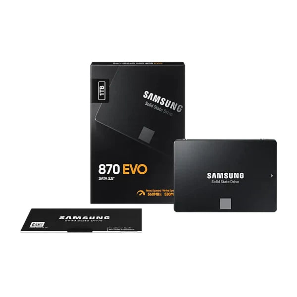 SAMSUNG 870 Evo 1TB 2.5 SATA SATA 3 Internal Solid State Drive (SSD) - Byte Baazar