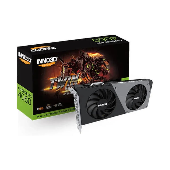 INNO3D GeForce RTX 4060 Twin X2 Nvidia Graphic Card - Byte Baazar