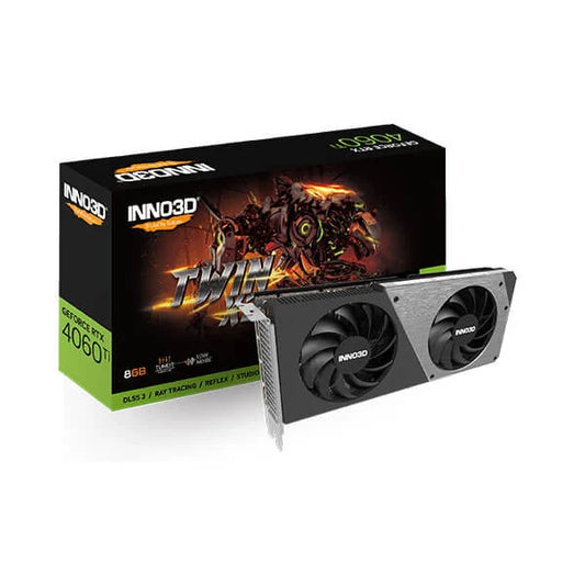 INNO3D GeForce RTX 4060 Ti Twin X2 8GB Nvidia Graphic Card - Byte Baazar