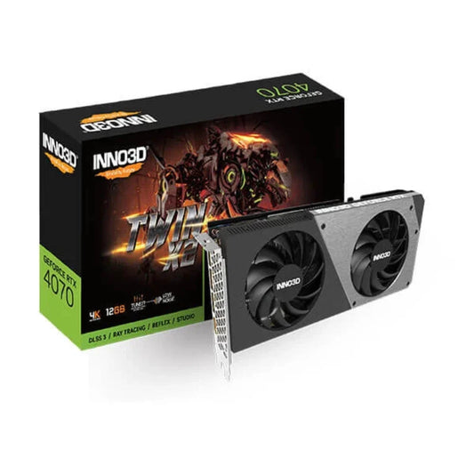 INNO3D GeForce RTX 4070 Twin X2 12GB Nvidia Graphic Card - Byte Baazar