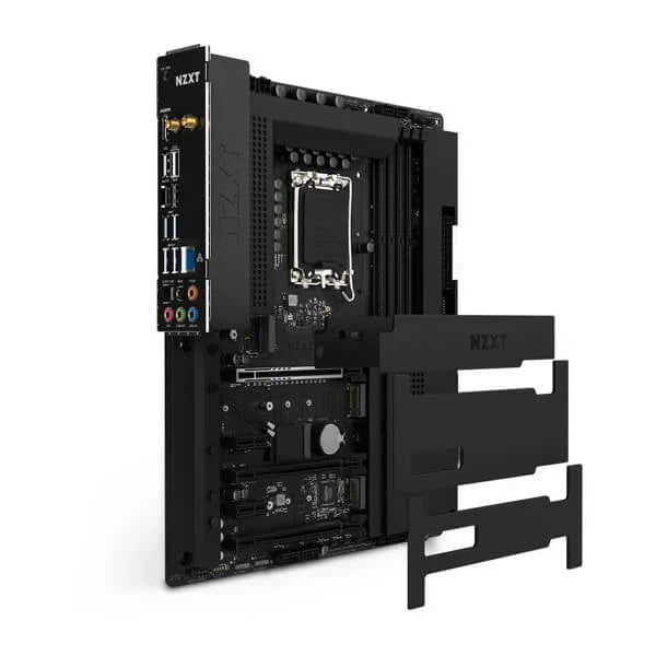 NZXT N7 Z790 Wifi DDR5 Intel Motherboard (Black) - Byte Baazar