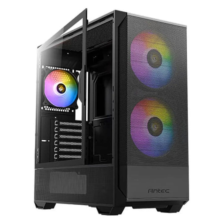 ANTEC NX416L ARGB ATX Mid Tower Cabinet (Black) - Byte Baazar