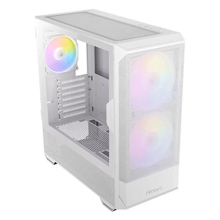 ANTEC NX416L ARGB ATX Mid Tower Cabinet (White) - Byte Baazar