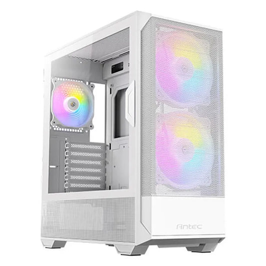 ANTEC NX416L ARGB ATX Mid Tower Cabinet (White) - Byte Baazar