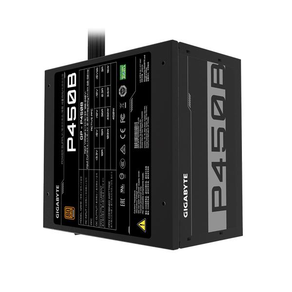 GIGABYTE P450B 450W 80+ Bronze Non Modular ATX 2.0 Power Supply - Byte Baazar