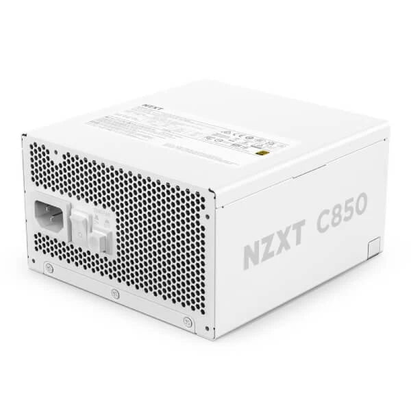 NZXT C850 850W 80 + Gold Fully Modular ATX 3.1 Power Supply (White) - Byte Baazar