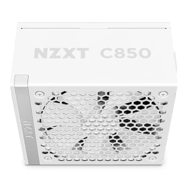 NZXT C850 850W 80 + Gold Fully Modular ATX 3.1 Power Supply (White) - Byte Baazar