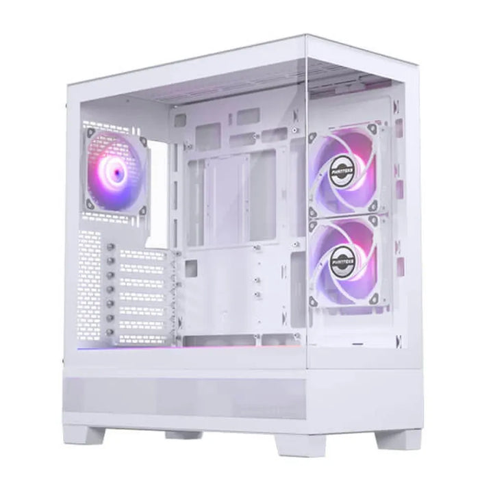 PHANTEKS XT View ATX DRGB Mid Tower Cabinet (White) - Byte Baazar