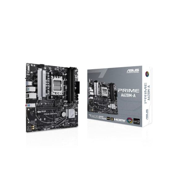 ASUS Prime A620M-A DDR5 AMD Motherboard - Byte Baazar